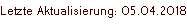 Letzte Aktualisierung: 05.04.2018